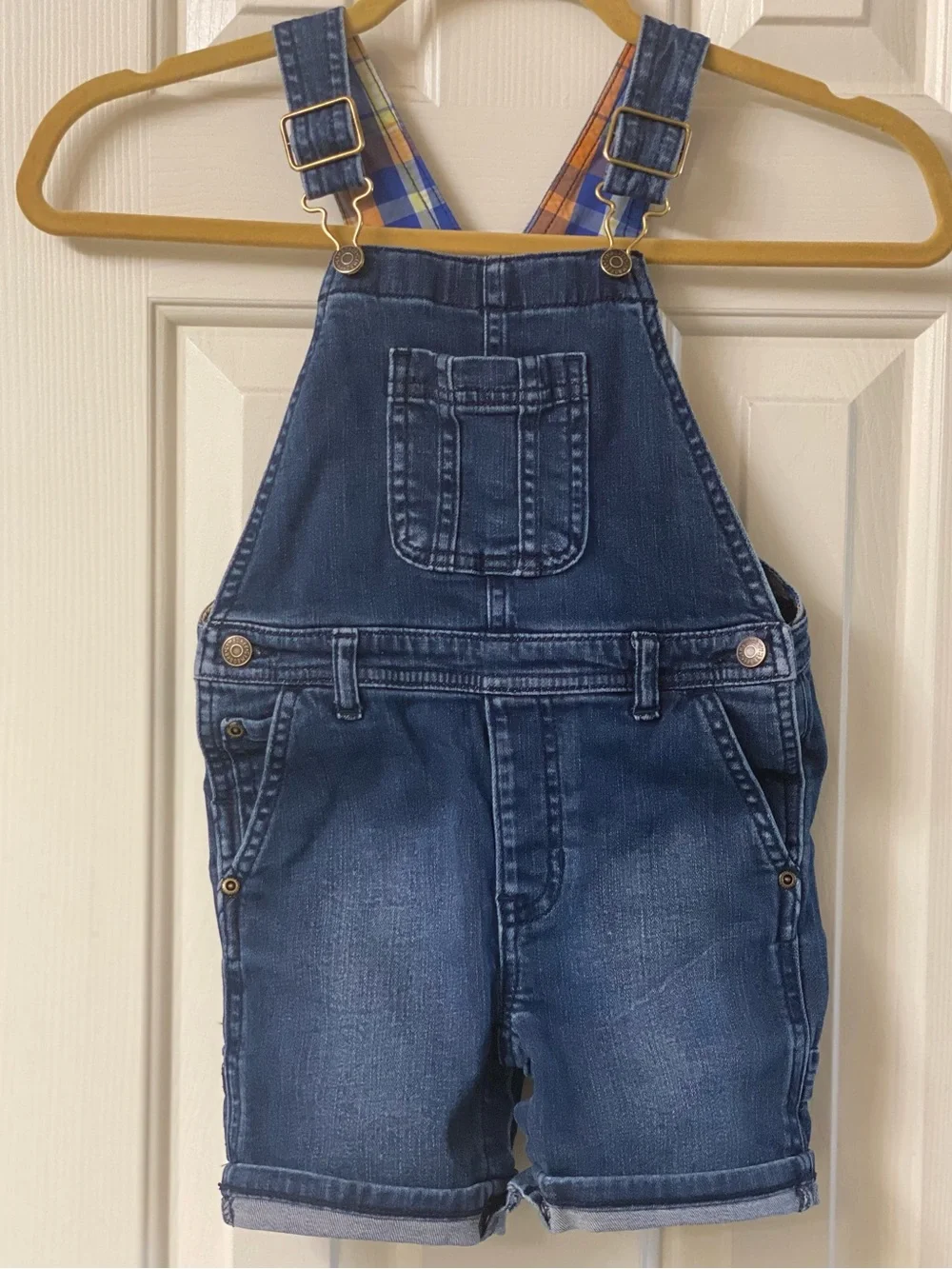 Gymboree Denim Shortall Overalls for Kids - Size 3T